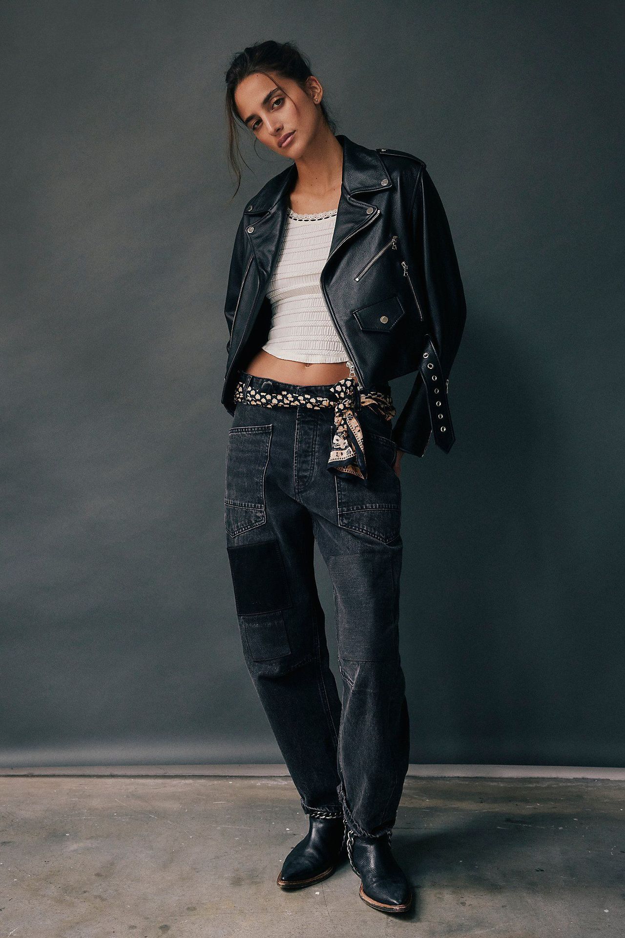 New Washed Pants With Drawstring