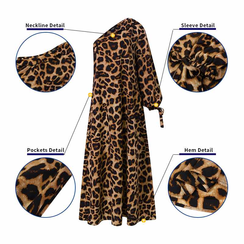 Chiffon Wrap-Hips Women's Dress