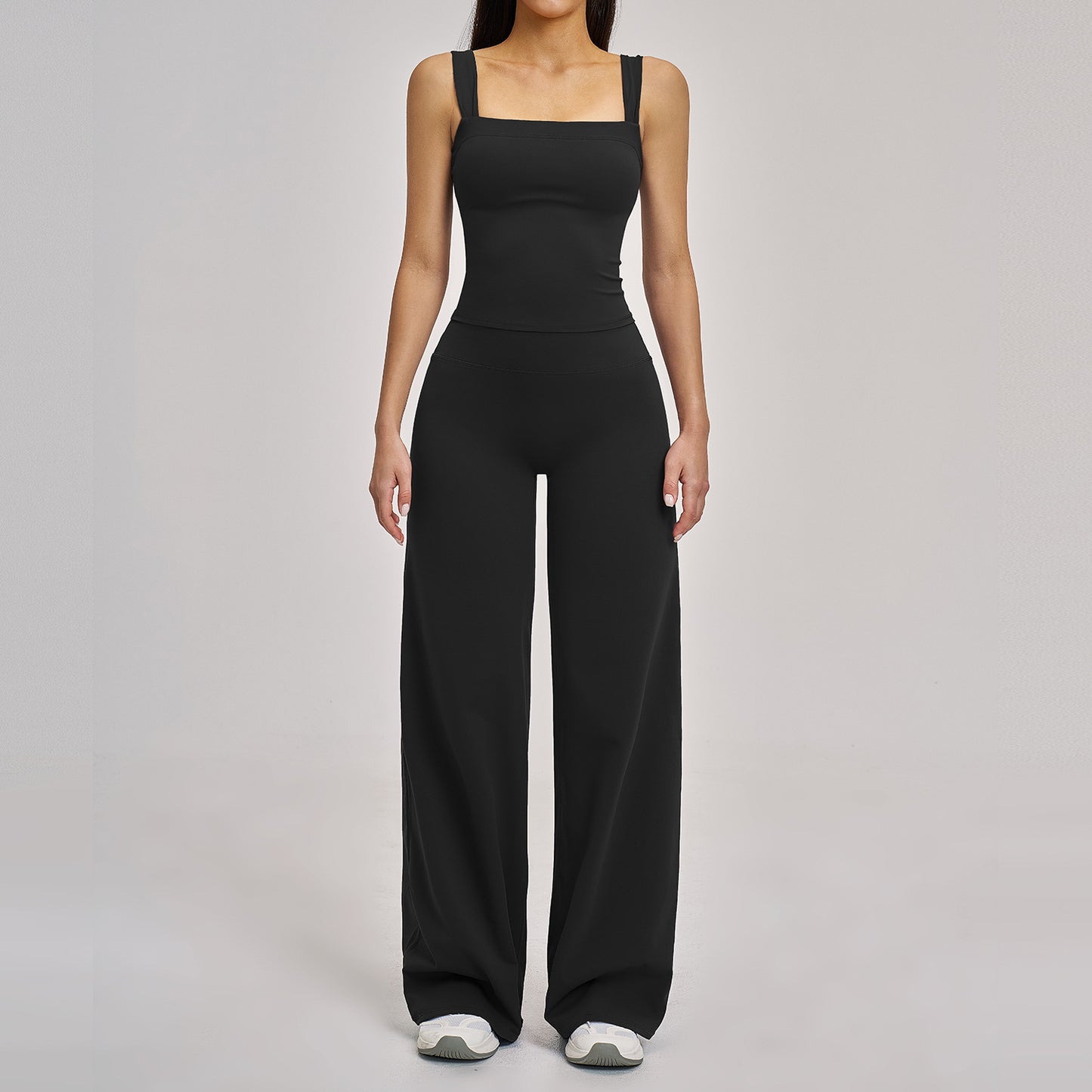 Women's Wide-Leg Sports Outfit