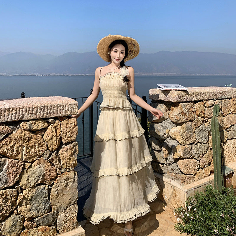 Vacation-Style Cami & Skirt Suit