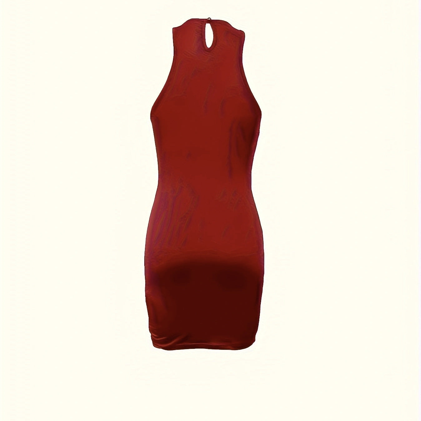 Lace-Up Sleeveless Hollow-Out Mini Dress - US Only