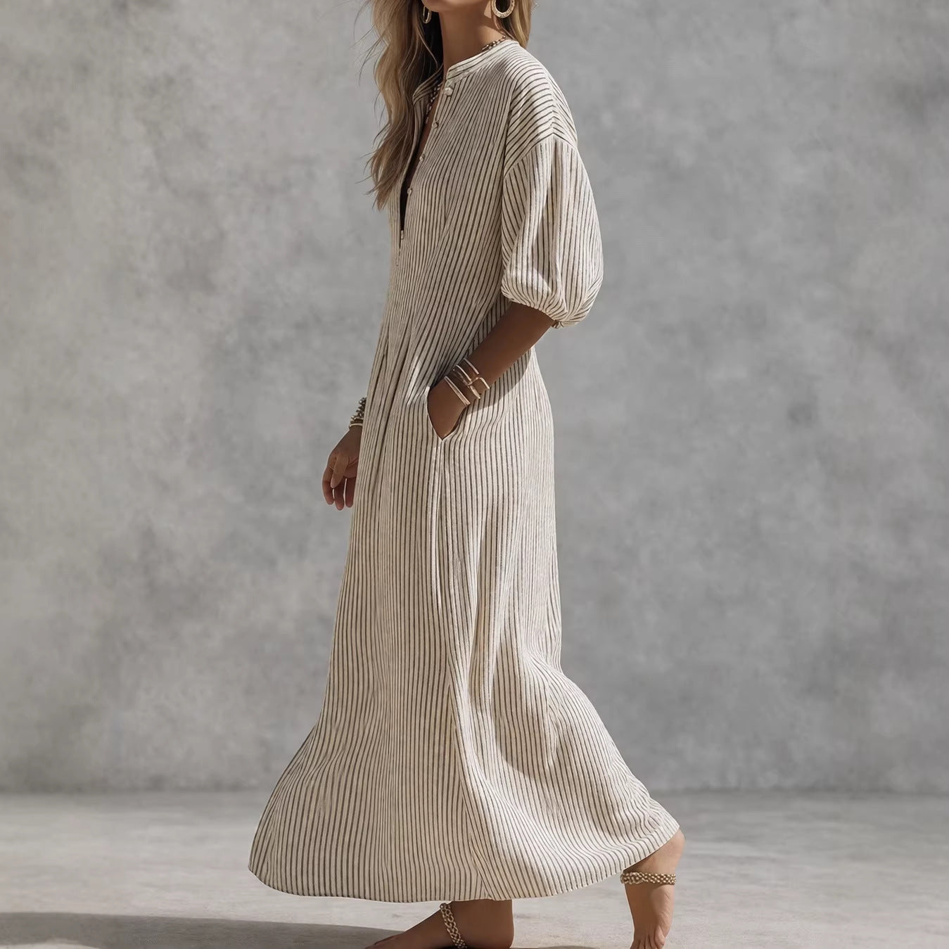 Casual Women's Vacation-style Dress