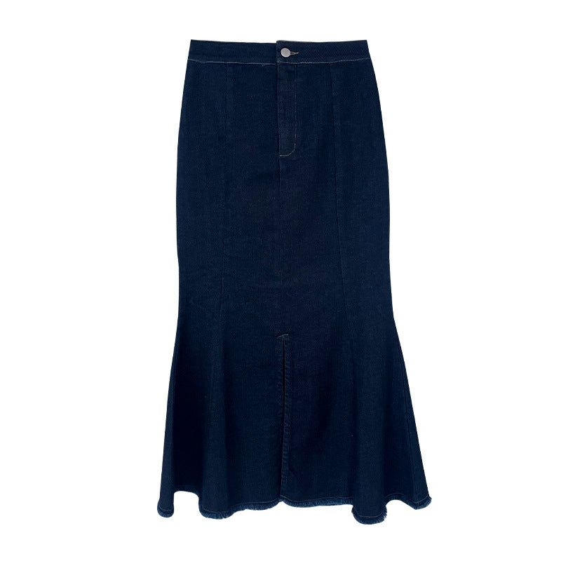 High-Waist Design Skirt