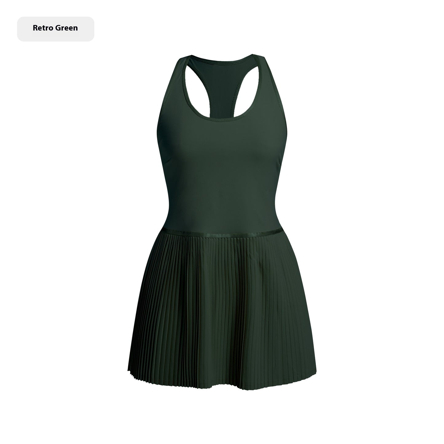 Anti-exposure Tennis Skirt Chest Pad Vest Dress