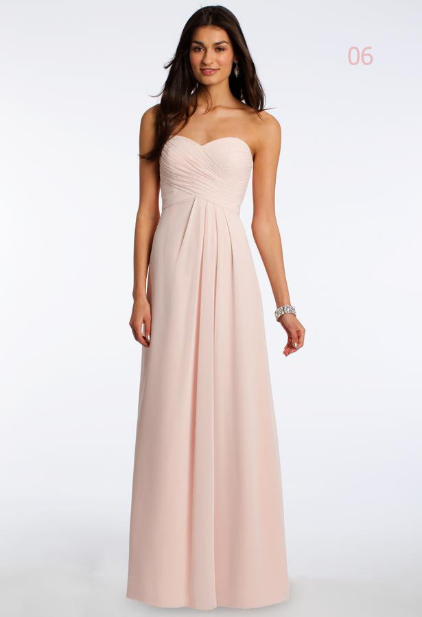 Solid-Colour Western Bridesmaid Dresses For Women