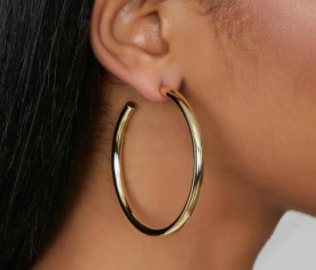 Chunky Hoop Earrings