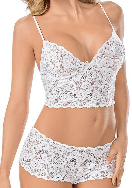 Cute Girl Lace Lingerie Set