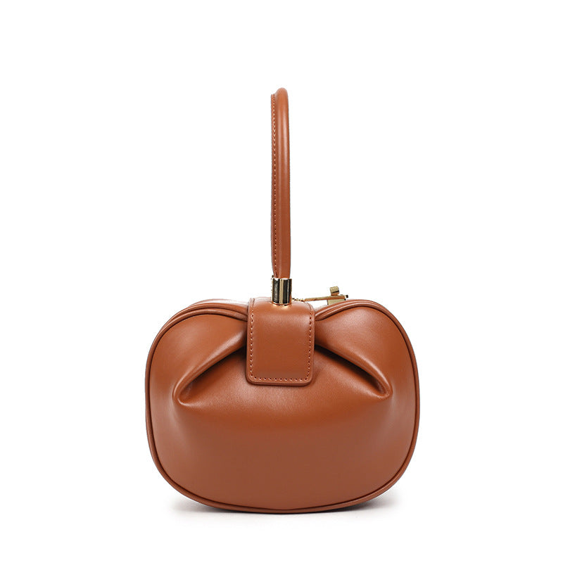 Fashion Dumplings Leather Handbag