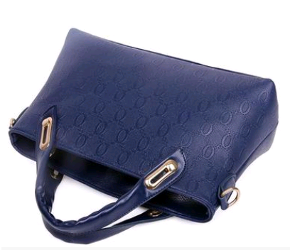 Four-in-One - Embossed Four-Piece Ladies' Shoulder Diagonal Handbag