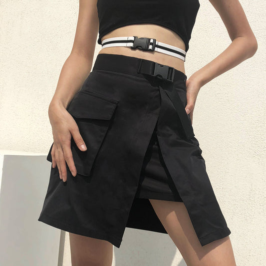 Hip-Hop Irregular Wild Skirt