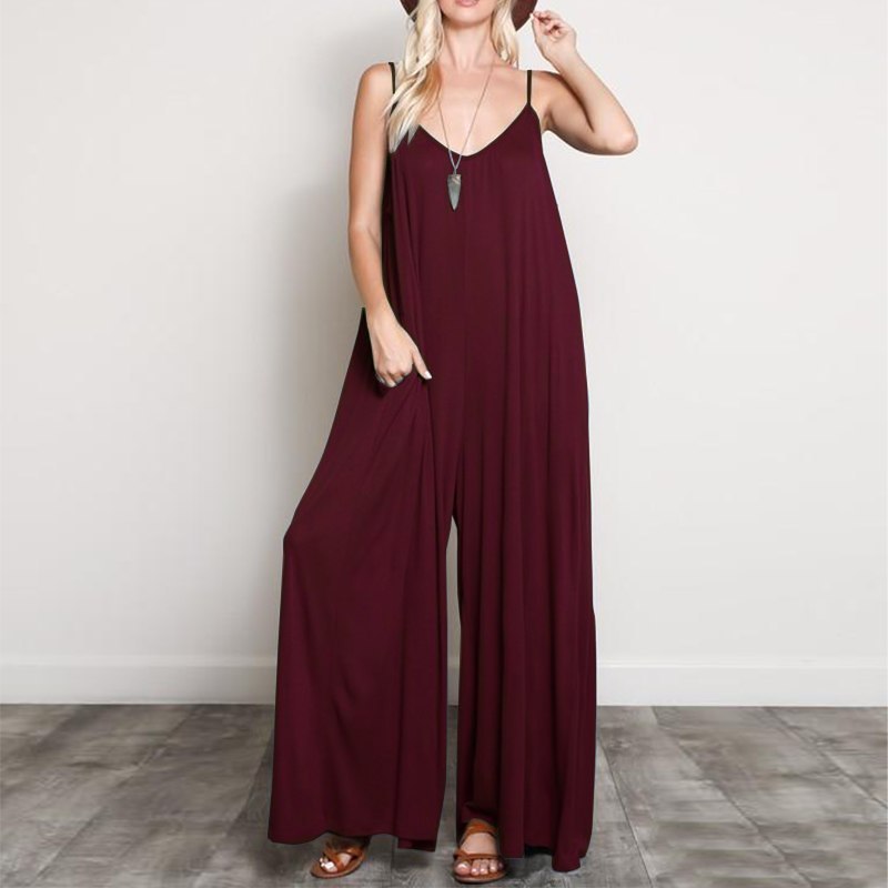 Wide-Leg Mono Jumpsuit