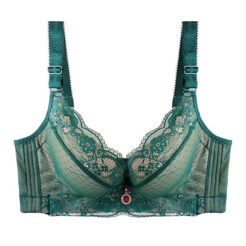 Fashion Lace Gather Bra
