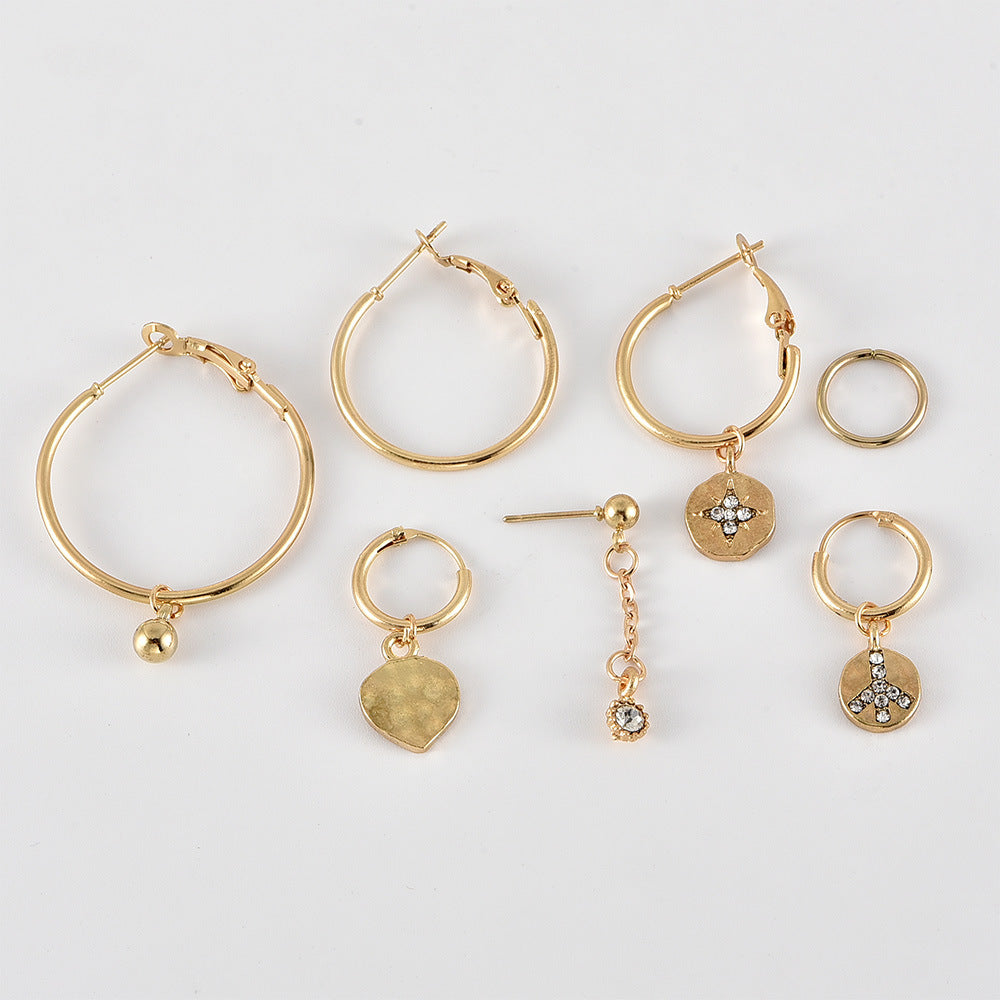 Women's ear hoop earrings