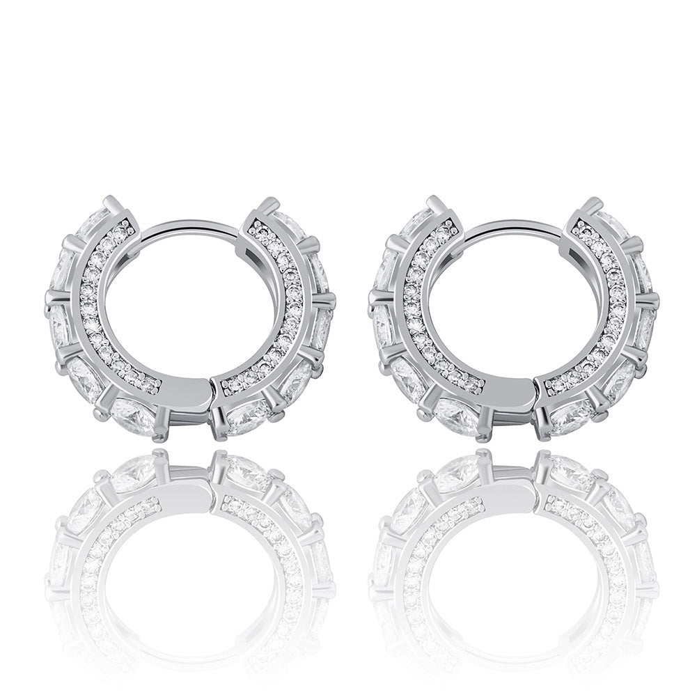 New Huggie hoop earrings