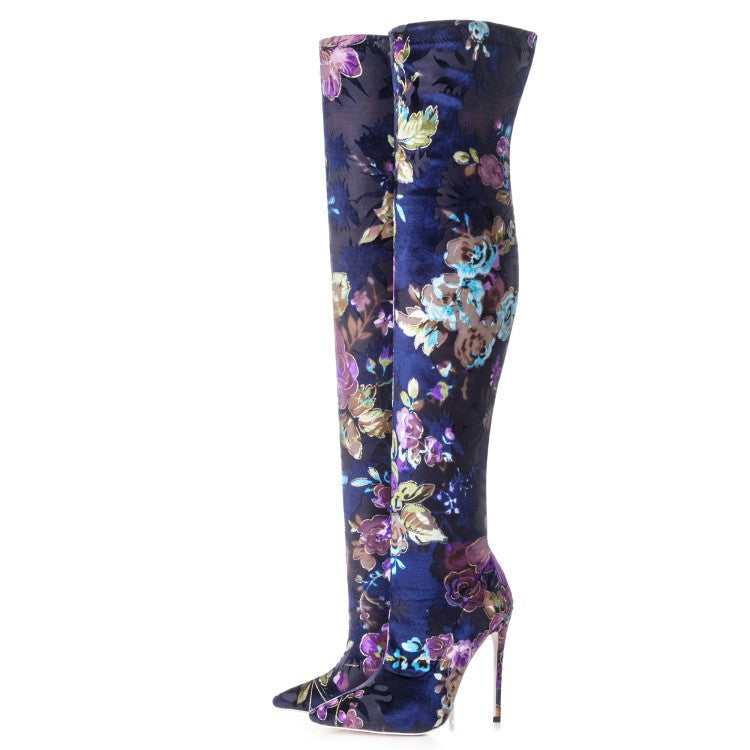 Over-The-Knee Stiletto Boots