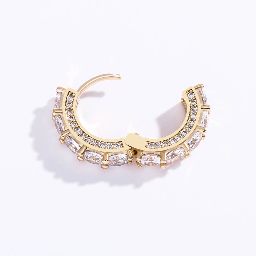 New Huggie hoop earrings