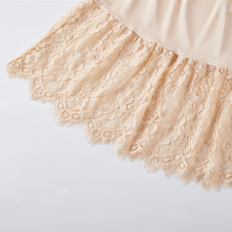 Lace Cutout Mini Skirt/Petticoat