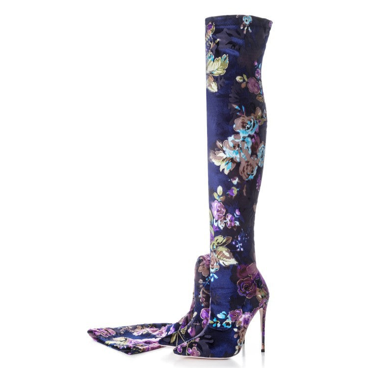 Over-The-Knee Stiletto Boots