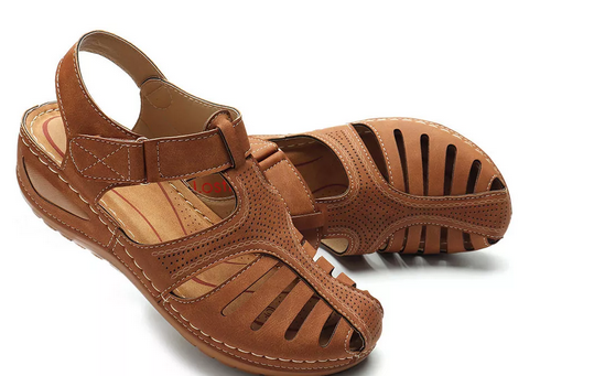 Lightweight Hollow-Out Soft-Sole Sandals