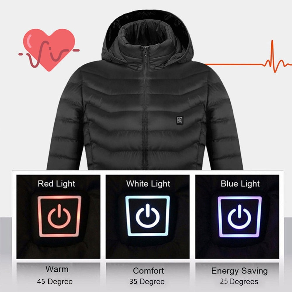 New Heated Jacket - USB Electric Coat