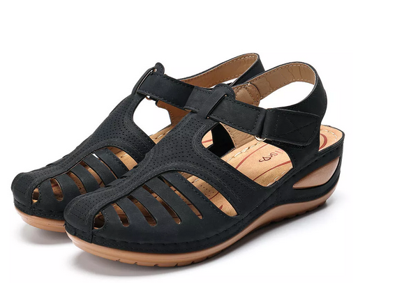 Lightweight Hollow-Out Soft-Sole Sandals