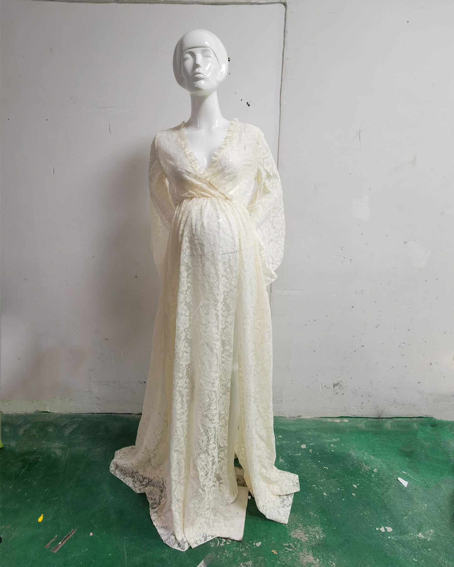 Fashion Maternity Lace Dress