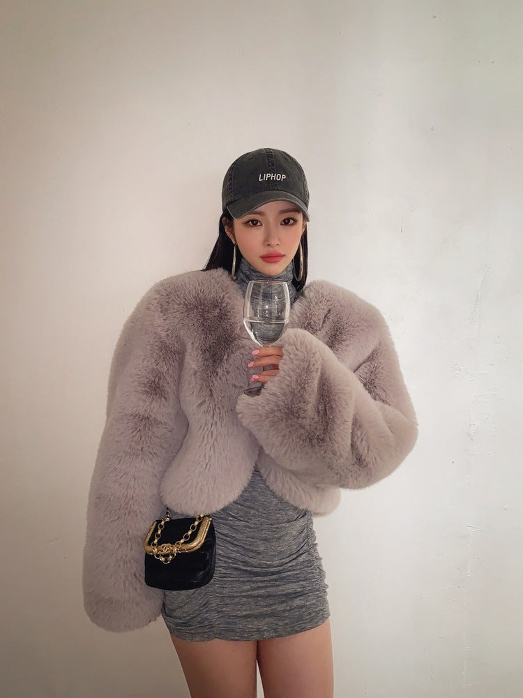 Women's Lamb Plush Coat