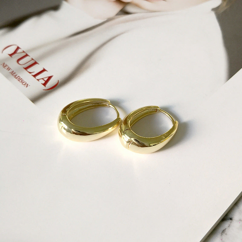 Temperament ear hoop earrings
