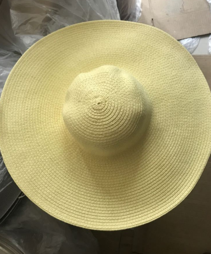 Weiyi Sun Hat Lady Beach