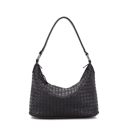 Woven Korean-Style Shoulder Handbag For Women