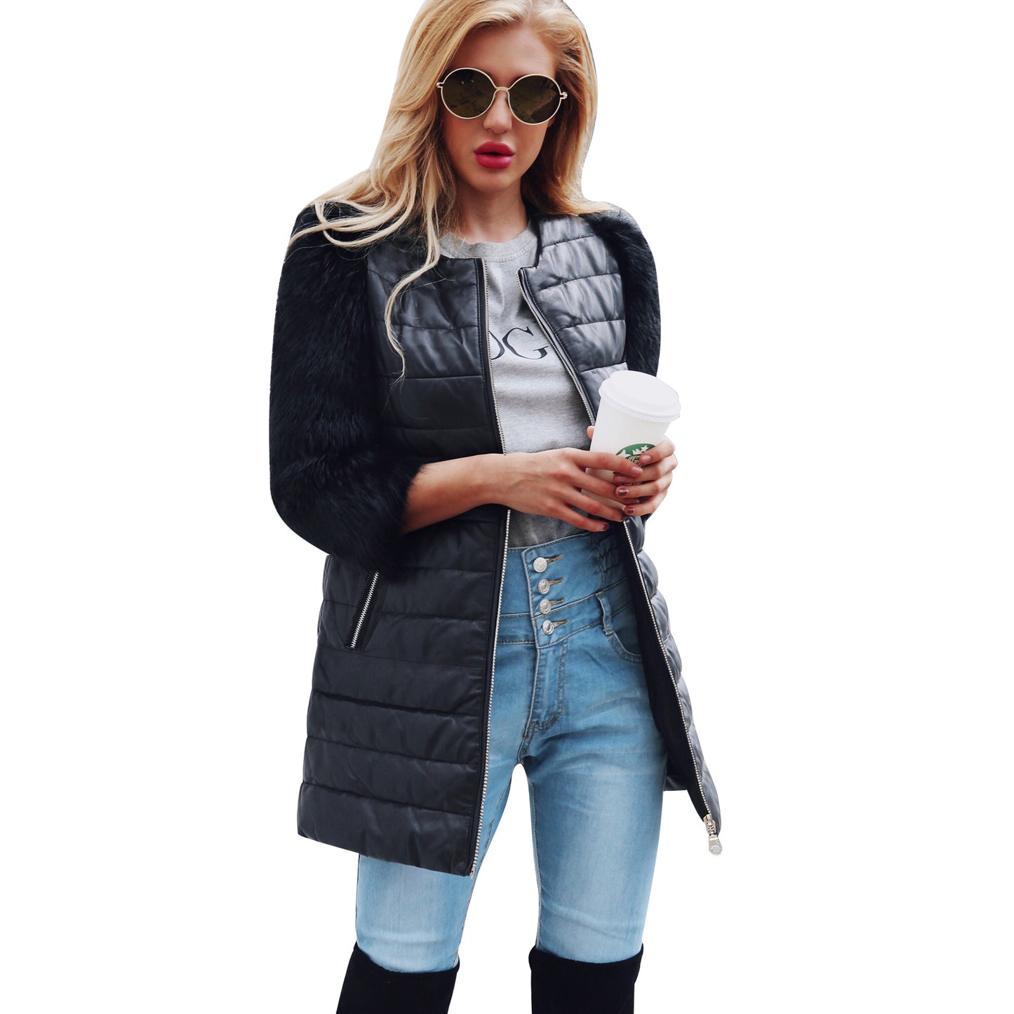 PU Jacket For Women