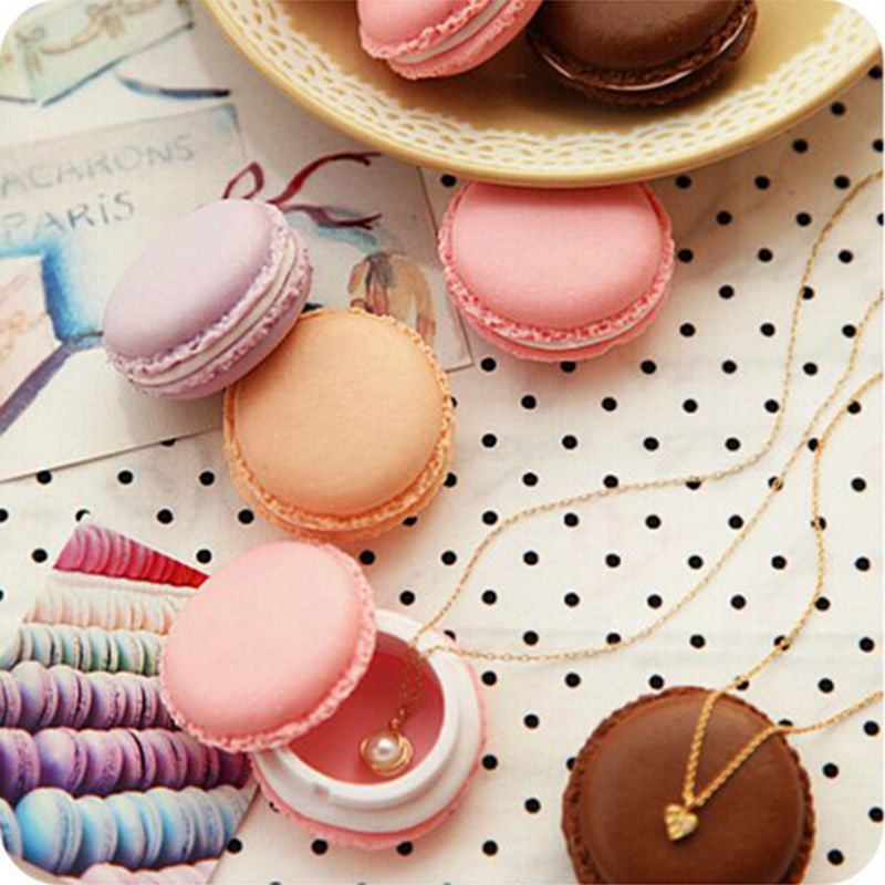 Macaron jewellery box storage storage box small plastic mini versatile desktop makeup accessories