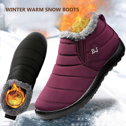 Waterproof Women's Warm Winter Ankle Boots