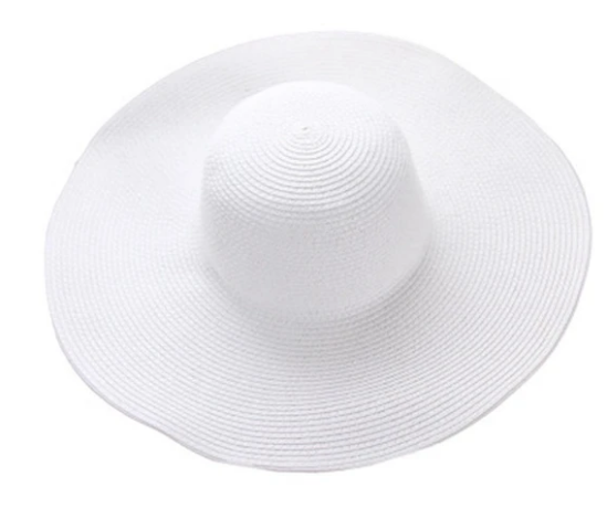 Weiyi Sun Hat Lady Beach