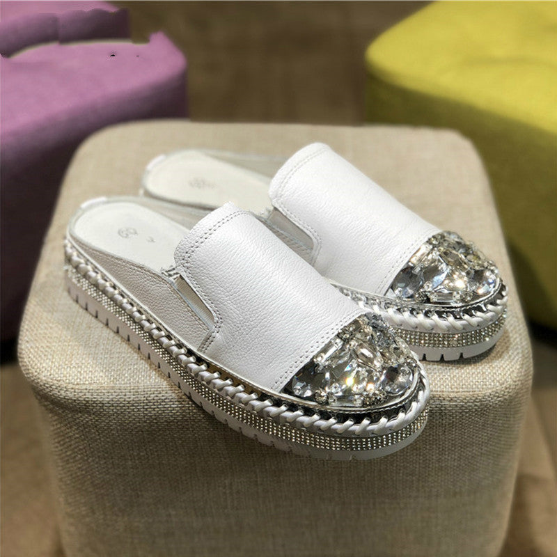 Rhinestone All-Match Slippers