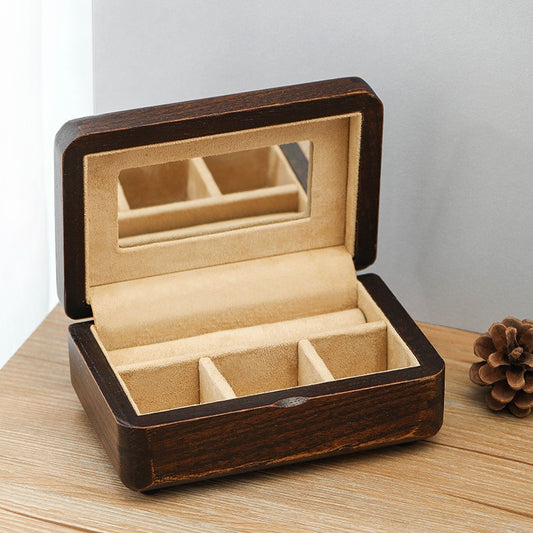 Wooden Small Jewellery Storage Box