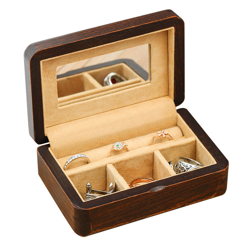 Wooden Small Jewellery Storage Box