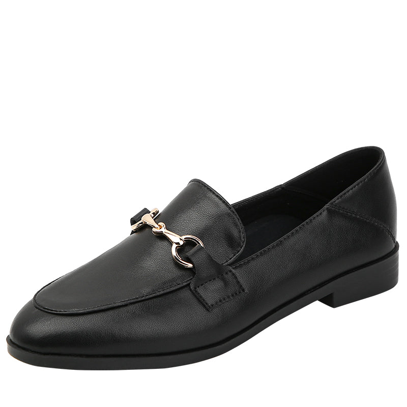 Flat All-Match Leather Shoes For Women