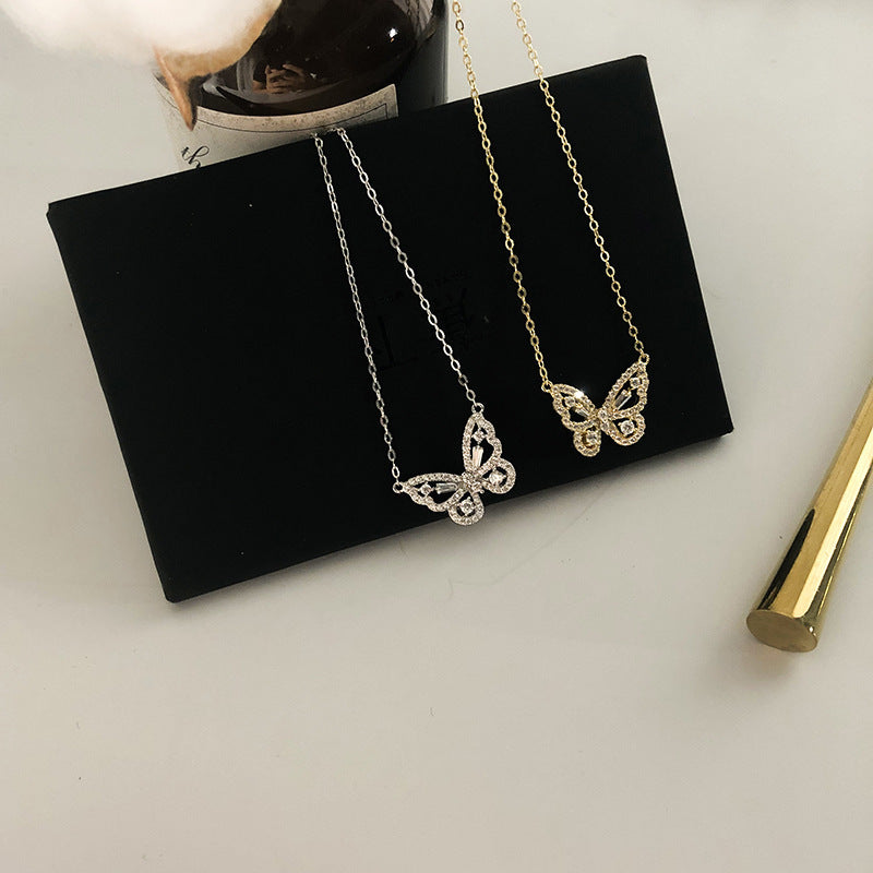 Butterfly Jewellery Pendant Necklace For Women