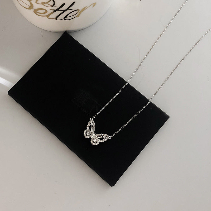 Butterfly Jewellery Pendant Necklace For Women