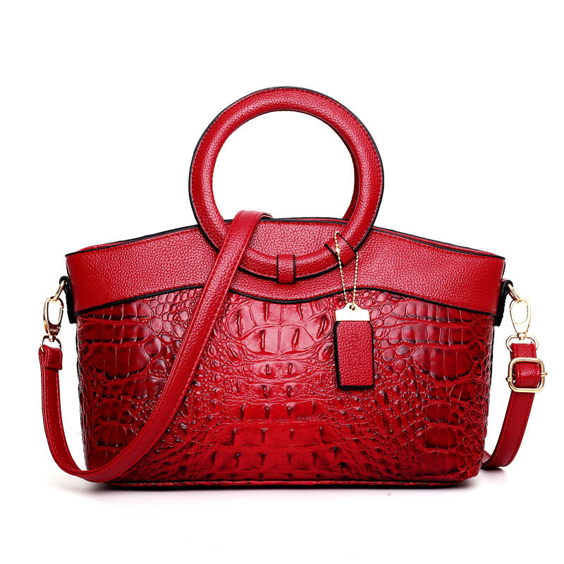 Luxury Crocodile Prints Handbag