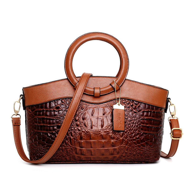 Luxury Crocodile Prints Handbag