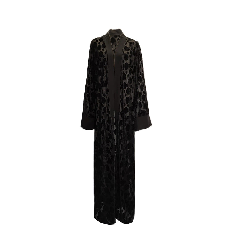 Dubai Women's Clothing - Maxi Kaftan Abaya Malaysian Robe Cardigan