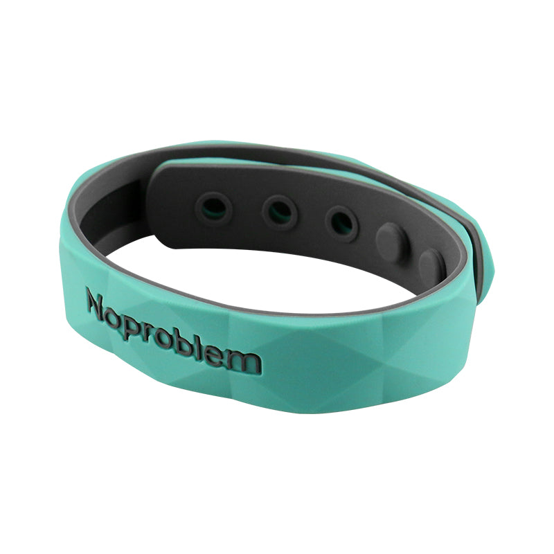 Charm Energy Infinity Health Ion Fitness Silicone Waterproof Tourmaline Band Bracelet