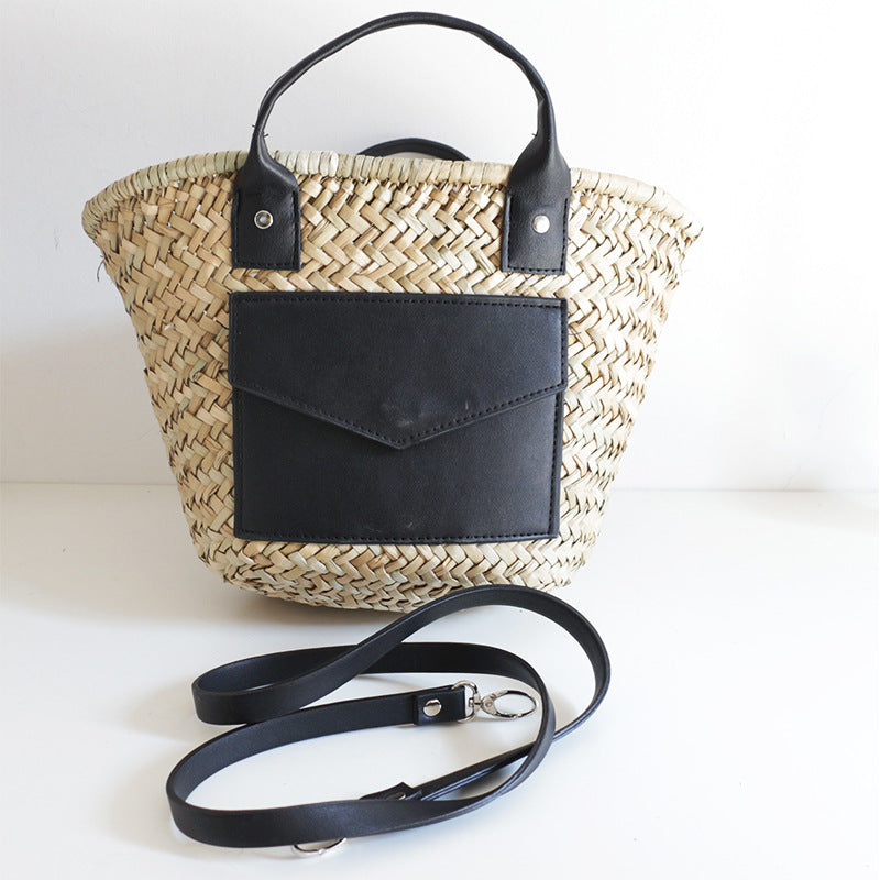 Hand-Held Straw Bag