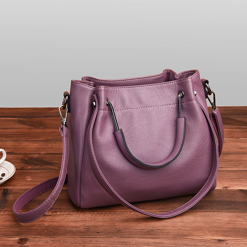 Korean Fashion Women's Leather Handbag