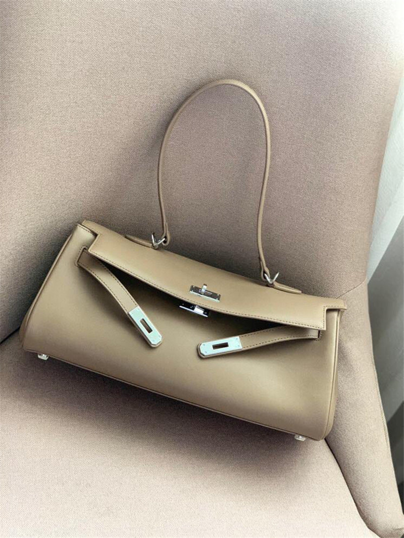 Light Luxury Leather Niche Underarm Handbag