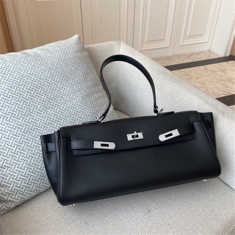 Light Luxury Leather Niche Underarm Handbag