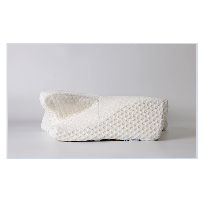 Slow Rebound Memory Cotton Pillow Protect Cervical Vertebra Ox Horn Pillow Health Care Adult Single Sleeping Pillow Core