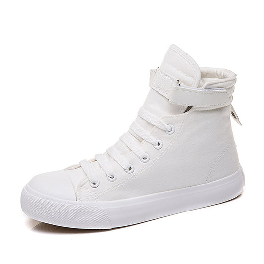 High-Top Canvas Velcro Canvas Shoes